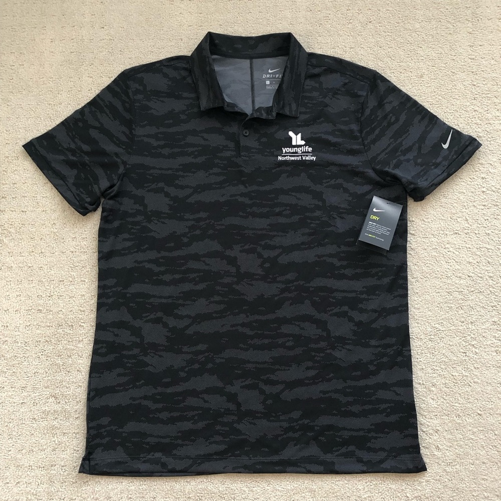 Nike Men’s Dri-Fit Camo Polo Golf Shirt